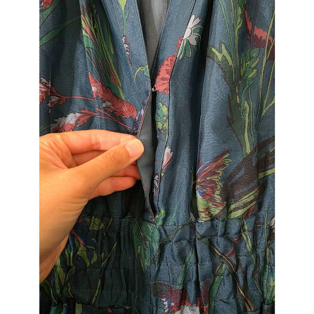 Anthropologie The Somerset Jumpsuit: Silk Edition XS NWT - Picture 7 of 13